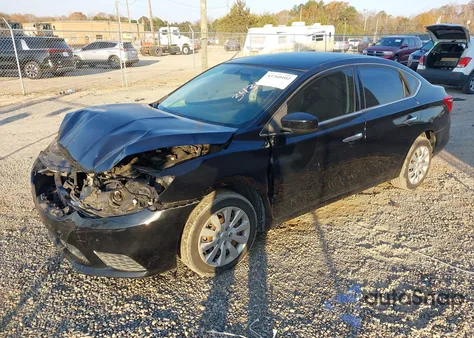 2019 Nissan Sentra S z USA, uszkodzony, nr VIN 3N1AB7AP8KY303431
